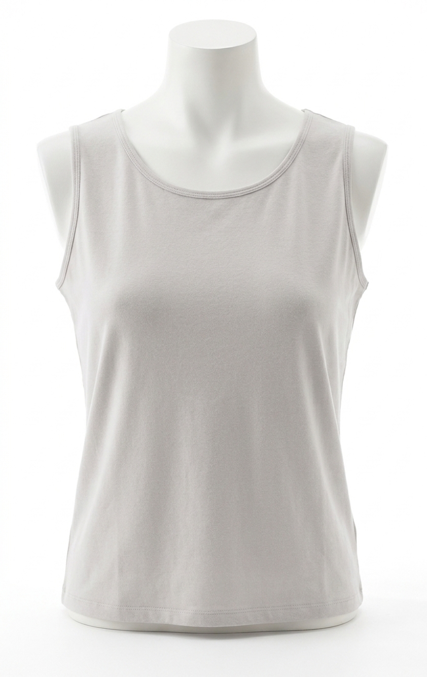 NEW ANGEL bra-friendly tank top in sand
